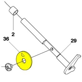 Husqvarna Szelep - 445 Mark II, 450 láncfűrészhez