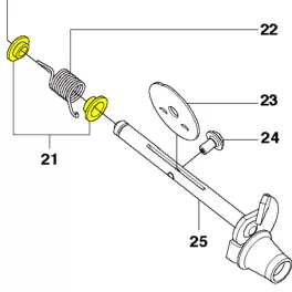 Husqvarna Persely - 395XP, 3120XP láncfűrészhez 