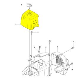 Husqvarna Szűrőfedél 327P5X Magassági Ágvágóhoz 