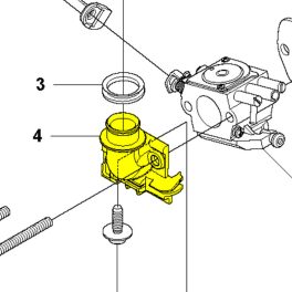  Husqvarna Rögzítő Bemeneti Cső 327P5X Magassági Ágvágóhoz