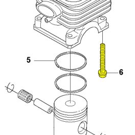 Husqvarna Henger Csavar 327P5X Magassági Ágvágóhoz