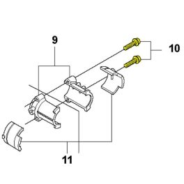 Husqvarna Csavar M5x25 327P5X Magassági Ágvágóhoz
