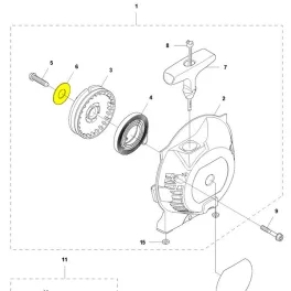 Husqvarna Alátét Husqvarna 135R fűkaszához 