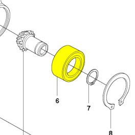 Husqvarna Golyóscsapágy Husqvarna 555RXT fűkaszához 
