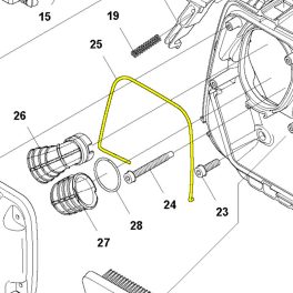   Husqvarna O-Gyűrű Husqvarna 345FR, 545FR, 545RX fűkaszához 