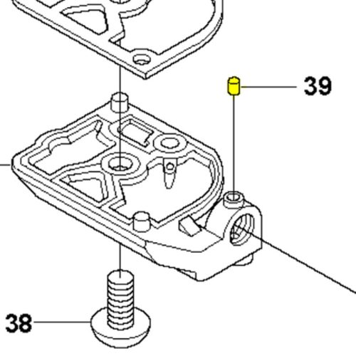 Husqvarna Karburátor Csavarrögzítő Elem Husqvarna 135, 435, 440 Mark II, 445 Mark II, 450 láncfűrészhez