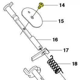 Husqvarna Csavar - 346 XP, 353, 576XP láncfűrészhez 