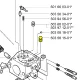 Husqvarna Főfúvóka - 357, 395XP, 340, 350 láncfűrészhez 
