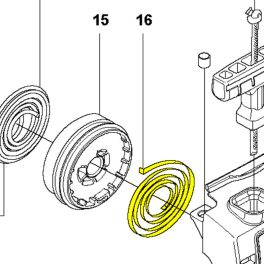 Husqvarna Indítórugó 327P5X Magassági Ágvágóhoz