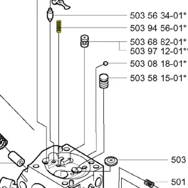 Husqvarna Rugó Husqvarna 357, 340, 350 láncfűrészhez 