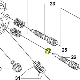   Husqvarna Alátét - 575 XP láncfűrészhez, 327P5X ágvágóhoz