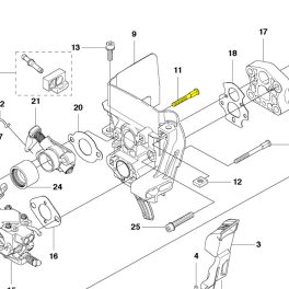 Husqvarna Csavar Husqvarna 555RXT fűkaszához 