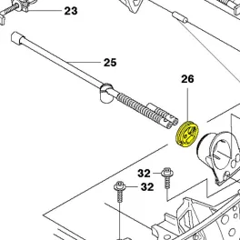 Husqvarna Betét - 346 XP, 353 láncfűrészhez 