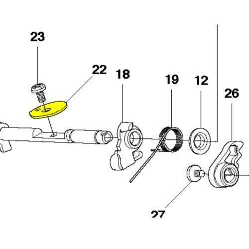 Husqvarna Szelep Husqvarna 135, 435, 440 Mark II láncfűrészhez