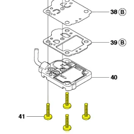   Husqvarna Csavar - 135, 140, 435, 435e, 440 Mark II láncfűrészhez