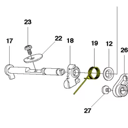   Husqvarna Rugó - 135, 140, 435, 435e, 440 Mark II láncfűrészhez