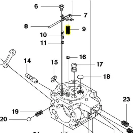 Husqvarna Rugó - 395XP láncfűrészhez 