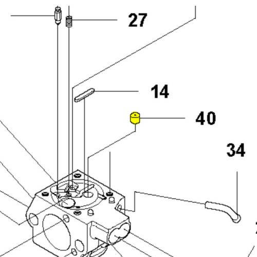 Husqvarna Fúvóka Husqvarna 345FR, 545FR, 545RX, 555RXT fűkaszához 