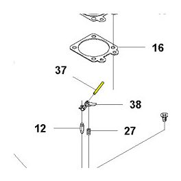   Husqvarna Tűemelő Tengely - Láncfűrészekhez és Fűkaszákhoz