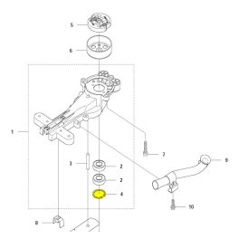   Husqvarna Zégergyűrű Husqvarna 122HD60 Sövénynyíróhoz 