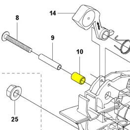   Husqvarna Késmagasság-Állító Husqvarna T435 láncfűrészhez