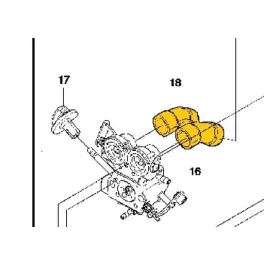 Husqvarna Szívótorok Husqvarna 553RS fűkaszához 