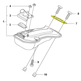 Husqvarna Tömítés Husqvarna T435 láncfűrészhez