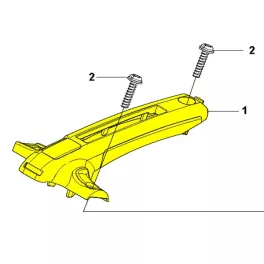 Husqvarna Védőburkolat Husqvarna T435 láncfűrészhez