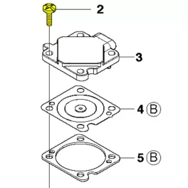   Husqvarna Csavar Husqvarna 565, 572XPG, 572XP láncfűrészhez 