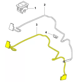 Husqvarna vezeték Husqvarna T435 láncfűrészhez