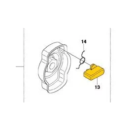 Husqvarna Indítókilincs Husqvarna 553RS fűkaszához 