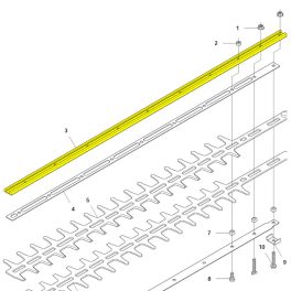   Husqvarna Fűrészvezető Husqvarna 122HD60 Sövénynyíróhoz 