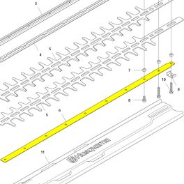 Husqvarna Vezető Husqvarna 122HD60 Sövénynyíróhoz 