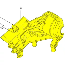  Husqvarna forgattyús ház alsó Husqvarna T435 láncfűrészhez