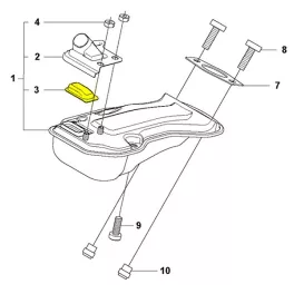 Husqvarna Szikrafogó Husqvarna T435 láncfűrészhez