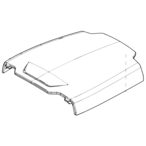 Husqvarna bellentyűzet fedél 430X, 450X Robotfűnyíróhoz