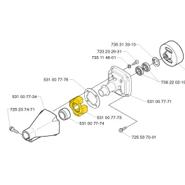 Husqvarna Ütköző Husqvarna 153R fűkaszához 