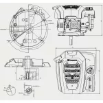 Husqvarna HS 139A Beépíhető motor