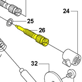 Husqvarna Állító Csavar 327P5X Magassági Ágvágóhoz 