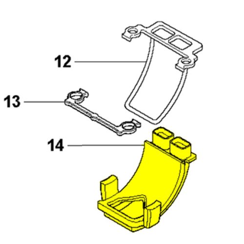 Husqvarna Forgattyúsház Elem 327P5X Magassági Ágvágóhoz