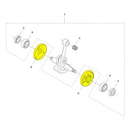   Husqvarna Fedél kpl. Husqvarna 345FR, 545FR, 545RX fűkaszához 
