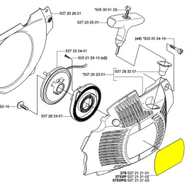 Husqvarna Matrica Husqvarna 575 XP® láncfűrészhez 