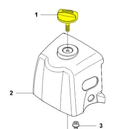 Husqvarna Burkolat Csavar 327P5X Magassági Ágvágóhoz