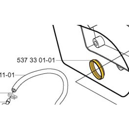   Husqvarna Olajtartály Levegőztető 327P5X, 525P4S Magassági Ágvágóhoz