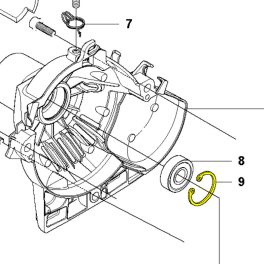 Husqvarna Biztosító Gyűrű 327P5X Magassági Ágvágóhoz