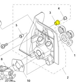   Husqvarna Persely Husqvarna 135R, 535RX, 535RXT fűkaszához 