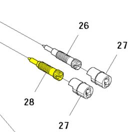 Husqvarna Csavar Husqvarna 135R, 535RX, 535RXT fűkaszához 