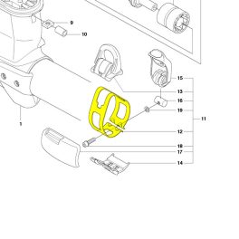 Husqvarna Összekötő Husqvarna 555RXT fűkaszához 