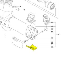 Husqvarna Késtartó Husqvarna 555RXT fűkaszához 