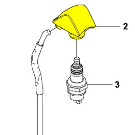 Husqvarna Gyertya Pipa 327P5X Magassági Ágvágóhoz